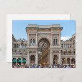 Mailand. #9. postkarte (Vorne/Hinten)