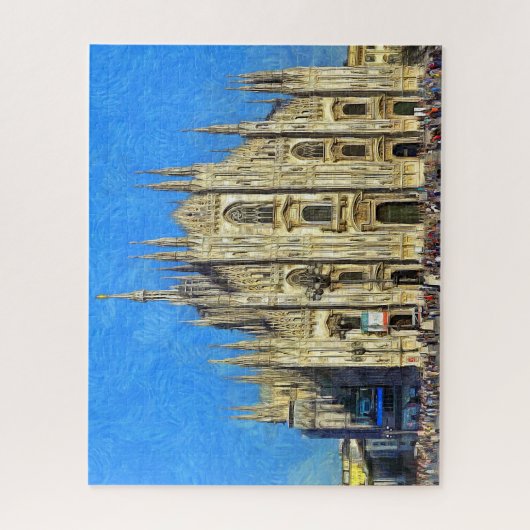 Mailand. Der Duomo. Puzzle (Vertikal)