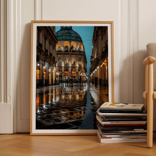 Mailand Druck Mailand Poster Mailand Reiseplakat M