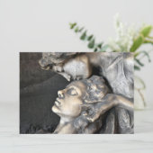 Mailand Friedhof Statue (Stehend Vorderseite)