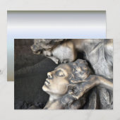 Mailand Friedhof Statue (Vorne/Hinten)
