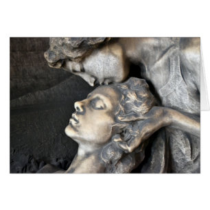 Mailand Friedhof Statue