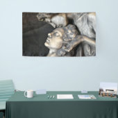 Mailand Friedhof Statue Banner (Messeveranstaltung)