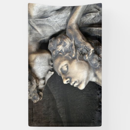 Mailand Friedhof Statue Banner (Vertikal)