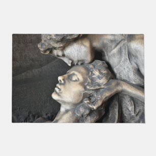 Mailand Friedhof Statue Floor Mat Fußmatte