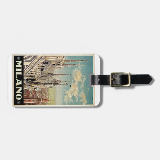 Mailand Gepäckanhänger (Vorderseite horizontal)
