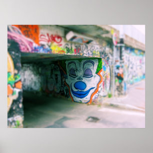 Mailand-Graffiti Poster