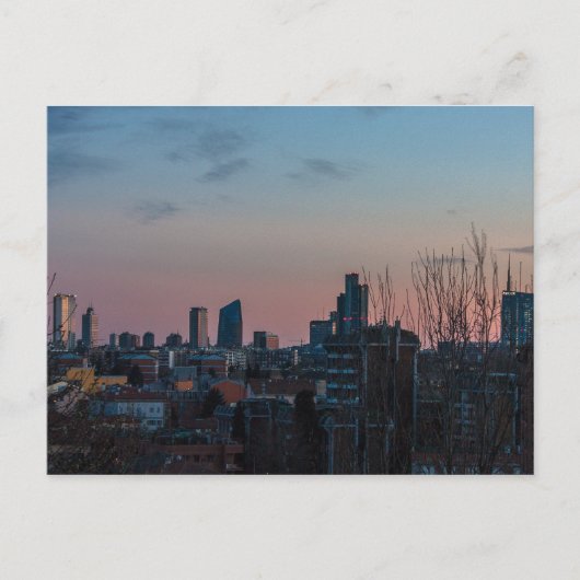 Mailand, großes Mailand Postkarte (Vorderseite)