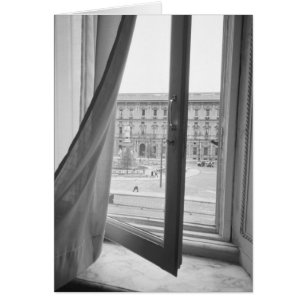 Mailand Italien, Blick aus dem Fenster der Scala