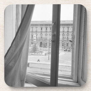 Mailand Italien, Blick aus dem Fenster der Scala Untersetzer