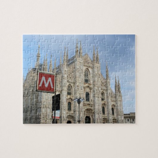 Mailand, Italien - Der Dom - 8x10 - 110 Stk. Puzzle (Horizontal)