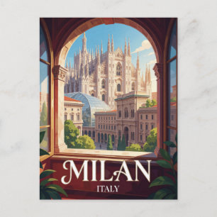 Mailand Italien Dom Historisches Reisen Postkarte