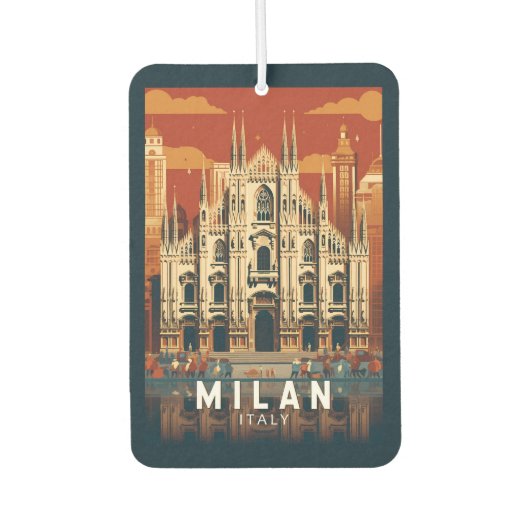 Mailand Italien Duomo di Milano Kunst, Dichtung un Autolufterfrischer (Vorderseite)