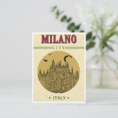 Mailand Italien Duomo di Milano Kunst, Dichtung un Postkarte (Stehend Vorderseite)