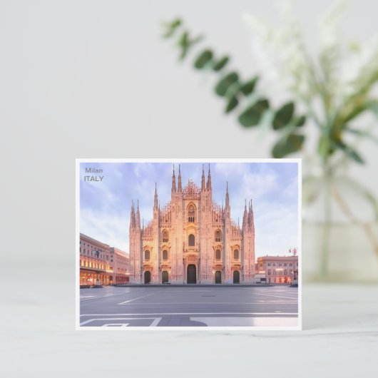 Mailand Italien Duomo di Milano Kunst, Dichtung un Postkarte (Stehend Vorderseite)