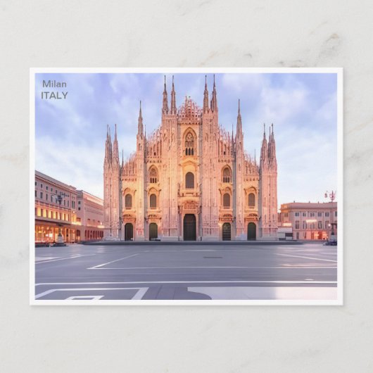 Mailand Italien Duomo di Milano Kunst, Dichtung un Postkarte (Vorderseite)