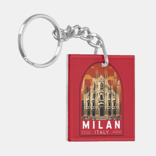 Mailand Italien Duomo di Milano Kunst, Dichtung un Schlüsselanhänger (Vorderseite links)