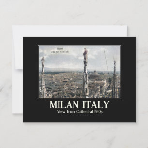Mailand, Italien Kathedrale Ansicht 1910er Jahre V Postkarte