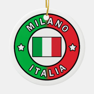Mailand Italien Keramik Ornament