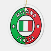 Mailand Italien Keramik Ornament (Links)