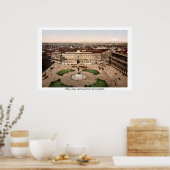 Mailand Italien Panorama, Druck aus dem 19. Jahrhu Poster (Küche)