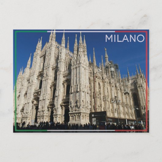 Mailand - Italien Postkarte (Vorderseite)