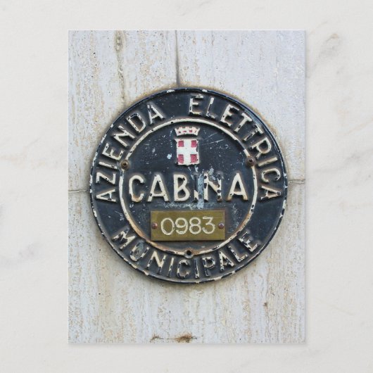 Mailand, Italien Postkarte (Vorderseite)