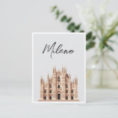 Mailand Italien Postkarte (Stehend Vorderseite)