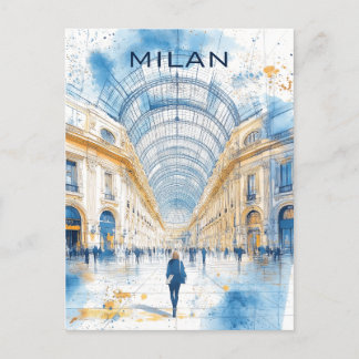 Mailand Italien Reisen Postkarte