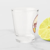 Mailand Italien Skyline Emblem Schnapsglas (Links)