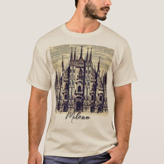 Mailand-Italien-T - Shirt (Vorderseite)