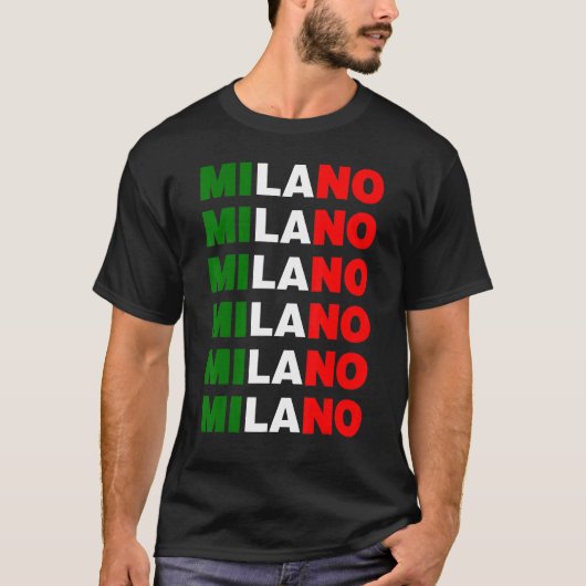 Mailand Italien T-Shirt (Vorderseite)