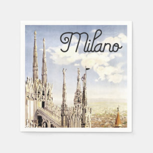 Mailand Italien Vintag Serviette