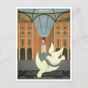 Mailand, Italien Vintage Reise Postkarte