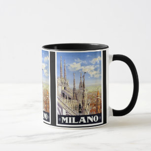 Mailand Italien Vintage Reise Tasse