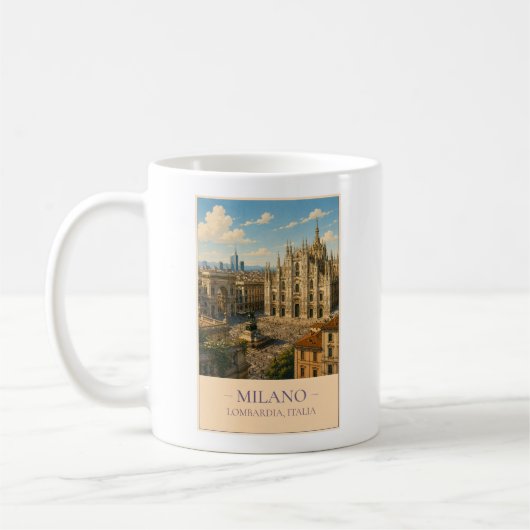 Mailand Kaffeetasse (Links)