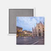Mailand Kathedrale, Italien Reisen Magnet (Vorderseite/Rückseite)