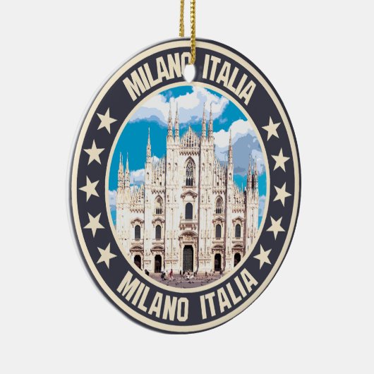 Mailand Keramik Ornament (Rechts)