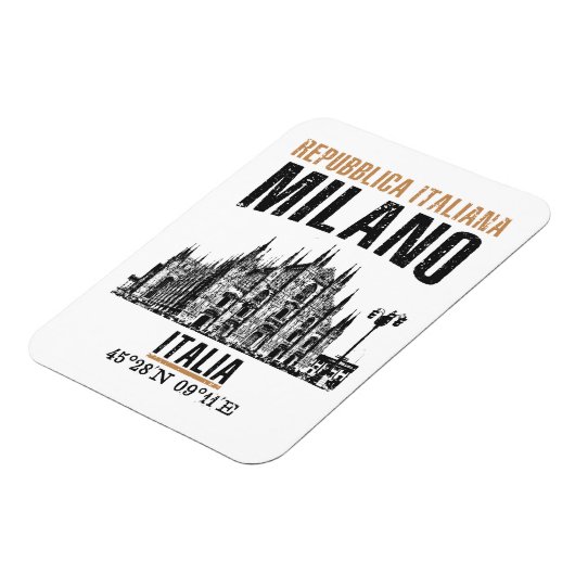 Mailand Magnet (Linke Seite)