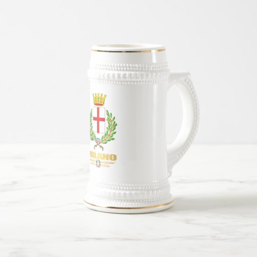 Mailand (Mailand) Bierglas (VorderseiteRechts)