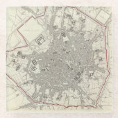 Mailand Mailand Glasuntersetzer (Vorderseite)