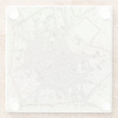 Mailand Mailand Glasuntersetzer (Rückseite)