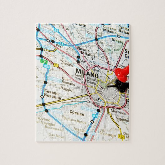 Mailand, Mailand (Italien) Puzzle (Vertikal)