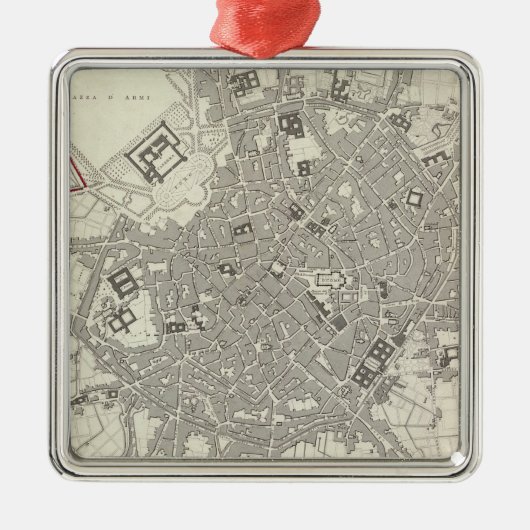 Mailand Mailand Ornament Aus Metall (Vorne)