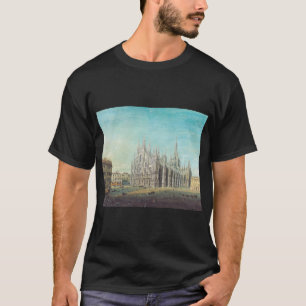 Mailand Piazza del Duomo 1850er Jahre von Carlo Bo T-Shirt