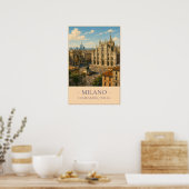 Mailand Poster (Küche)