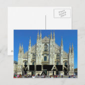 Mailand Postkarte (Vorne/Hinten)