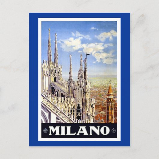 MAILAND POSTKARTE (Vorderseite)