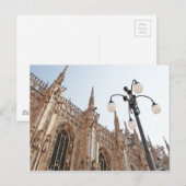 Mailand Postkarte (Vorne/Hinten)