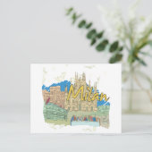 Mailand Postkarte (Stehend Vorderseite)